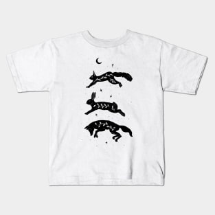 Forest animals cute Kids T-Shirt